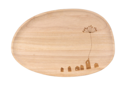 Räder Wonderland tray "Small town"