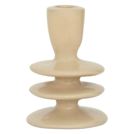 Urban Nature Culture Candle Holder "Bowie" A | Phale khaki