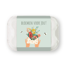 Blossombs Eierdoosje "Bloemen voor jou"