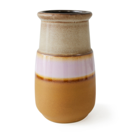 HKliving 70's Grand Floor Vase "Caramel"