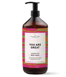 The Gift Label Body Wash "You are grate"