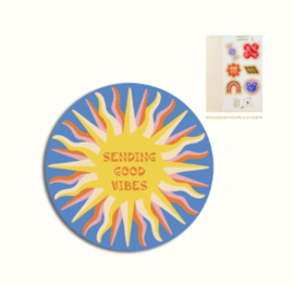 The Gift Label Cut Out Cards "Sun - Sending Good Vibes"