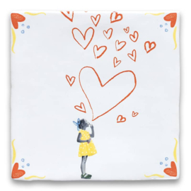 StoryTiles Tegeltje "Spread the love"