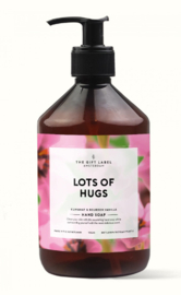 The Gift Label Handzeep "Lots of hugs"