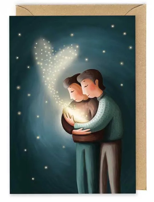 Wenskaart Overlijden baby of kind