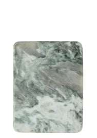 Madam Stoltz Marble chopping board | green