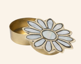 À la Collection Ring/tandendoosje Daisy | pearl