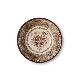 HKliving Sunday Ceramics Bowl "Brown" PER STUK