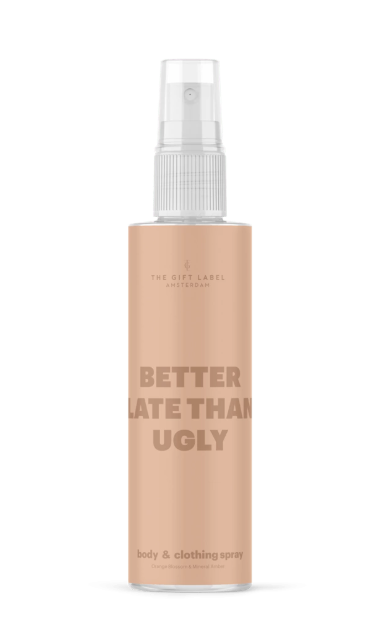 The Gift Label Body & Clothing Spray STUDIO "Better Late Than Ugly'