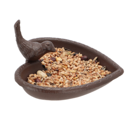 Vogelbad "hart" gietijzer