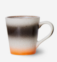 HKliving 70's Ceramics espresso mug "Funky" | Life on Mars