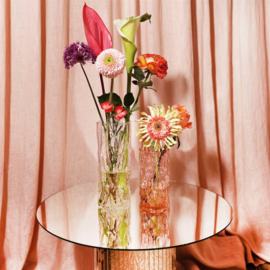&Klevering Vase Trunk pink | Glazenvaas rose