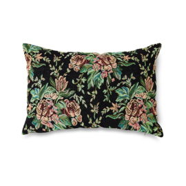 HKliving Woven cushion "Evening bloom"