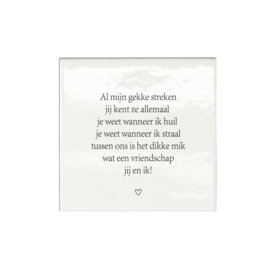 Winkeltje van Anne Tegeltje Vriendschapsgedicht