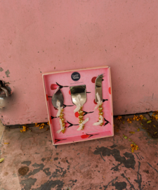 Doing Goods Cheese set in giftbox "Holly Heart"