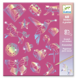 Djeco Krasstickers "Diamanten" | 6+