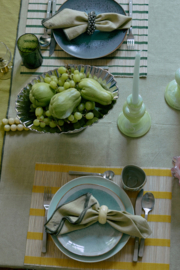 HKliving Knotted Candle holder medium