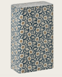 Maileg Blikje met bloemen | blauw