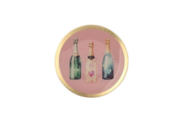 Love Plates "Champagne flessen"