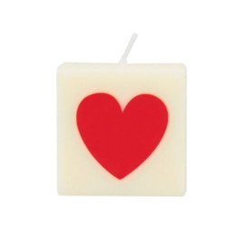The Gift Label Symbolenkaars | rood hart