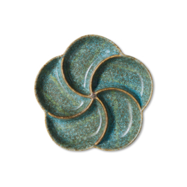 HKliving 70's Ceramics Snacktray "Granite"