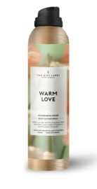 The Gift Label Bodylotion Spray "Warm love"
