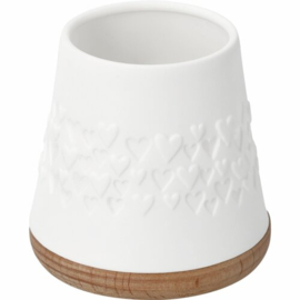 Räder Porcelain Poetry Lantern "Hearts"