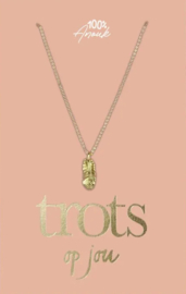 100% Leuk 100%Anouk ketting "Trots op jou"