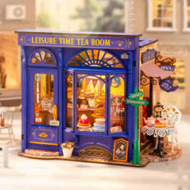Robotime DIY huisje "Leisure Time Tea Room"