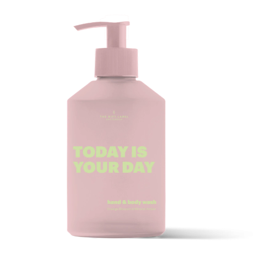 The Gift Label Hand & Body Wash STUDIO "Today is your day'