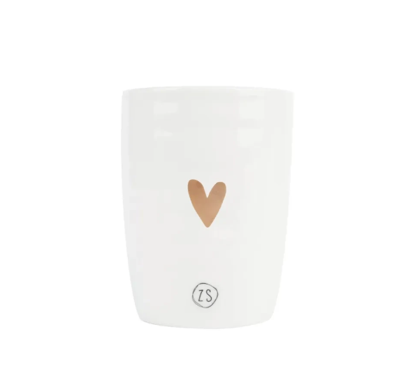 Zusss Koffiekopje kopje "hartje" | goud