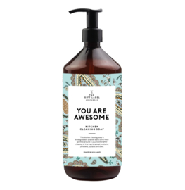 The Gift Label Afwasmiddel "You are Awesome"