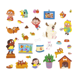 Janod Magneti stories "Huisdieren"