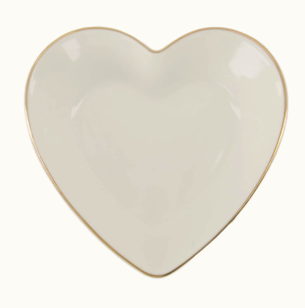 Zusss Schaal "hart" | wit