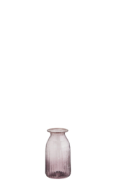 Madam Stoltz Recycled glass vase | purple