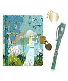 Djeco Charlotte little secret notebook - magic pen