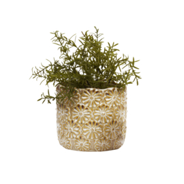 Madam Stoltz Moroccan Style Stoneware Flowerpot medium