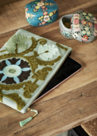 Madam Stoltz Handmade paper mache box | peach