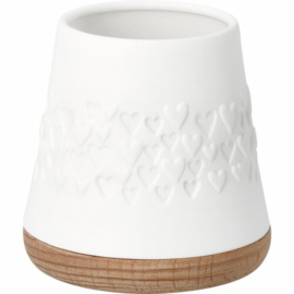 Räder Porcelain Poetry Lantern "Hearts"