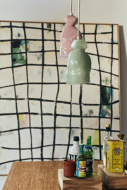 Nienke Sikkema for HKliving Gemstone lamp | tourmaline