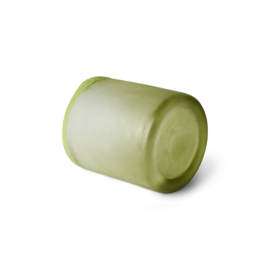 HKliving tea light holder | olive  / Waxinelichthouder | olijf