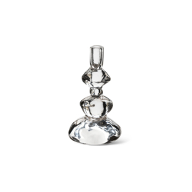 Nienke Sikkema for HKliving Candle holder Medium | crystal