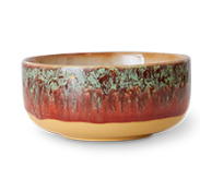 HKliving 70's Ceramics Dessert Bowls "Cove"