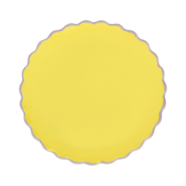 Urban Nature Culture Good Morning Sculpted Plate small | lime light