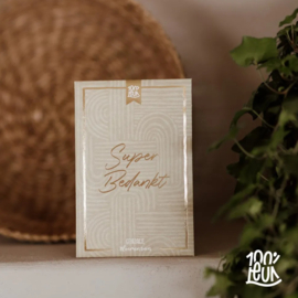 100% Leuk Geurzakje "Super bedankt"
