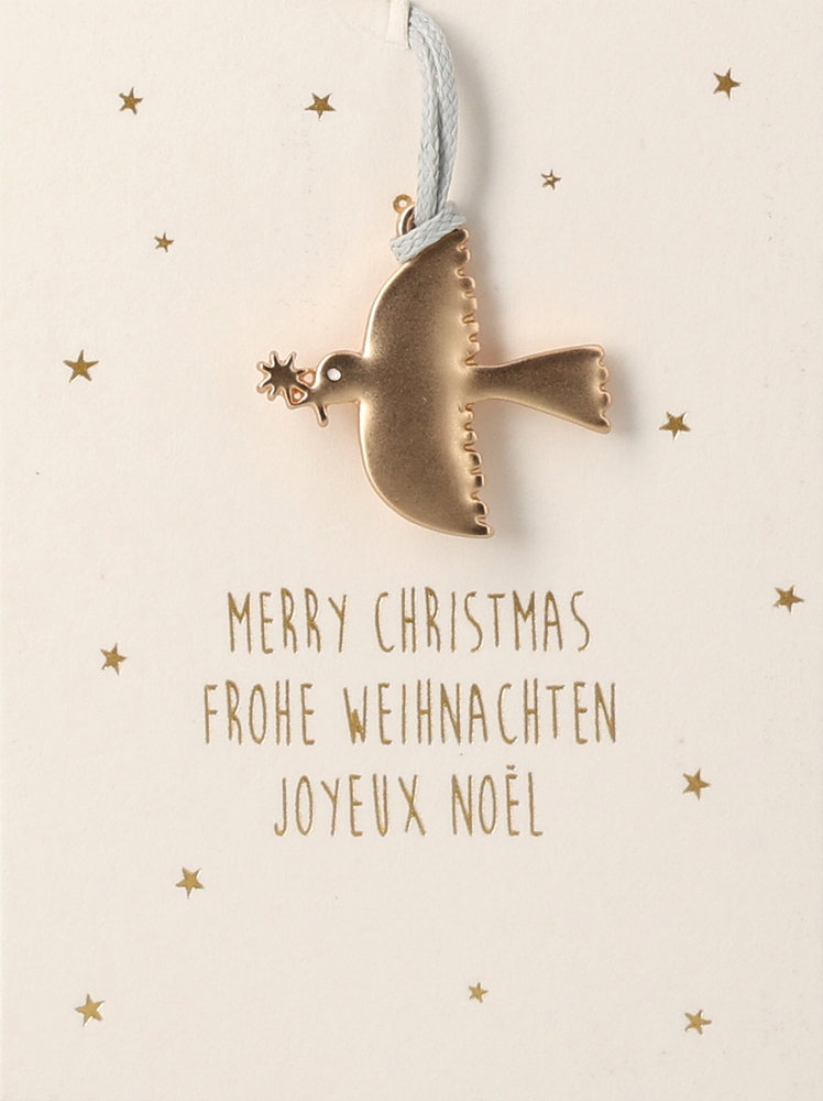 Räder Mini Ornament Card "Merry Christmas"
