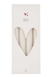 Zusss 4 rustieke kaarsen | off white AWQ3 2026