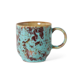 HKliving 70's Ceramics Café mug "Patina"