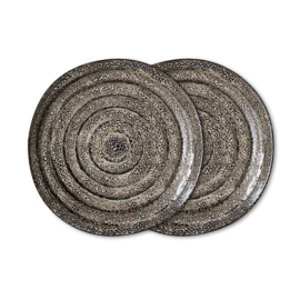 HKliving 70's Ceramics Side plate "Brew" PER STUK