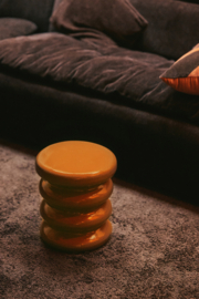 HKliving Bijzettafel "Allure" | caramel